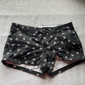 Flower print shorts